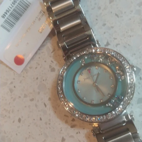 New Bling Swarovski Crystals Juicy Couture Watch by Movado - Picture 2 of 4